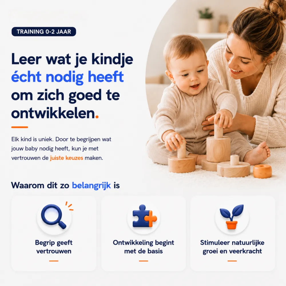 Kinderschermtijd video training baby - Leer wat je kindje echt nodig heeft om zich goed te ontwikkelen