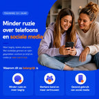 Kinderschermtijd training voor 12+ jaar - minder ruzie over telefoons en sociale media