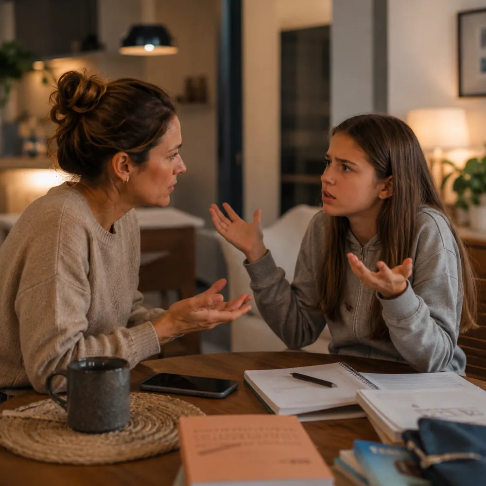 Elk gesprek over de telefoon eindigt in "waarom mag iedereen het wel?" of "je vertrouwt me niet".